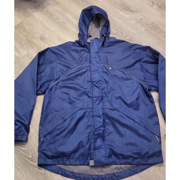 Canyon Guide Outfitters Jacket Size Large Mens Blue Outdoors Hiking Walking - Picture 9 of 9